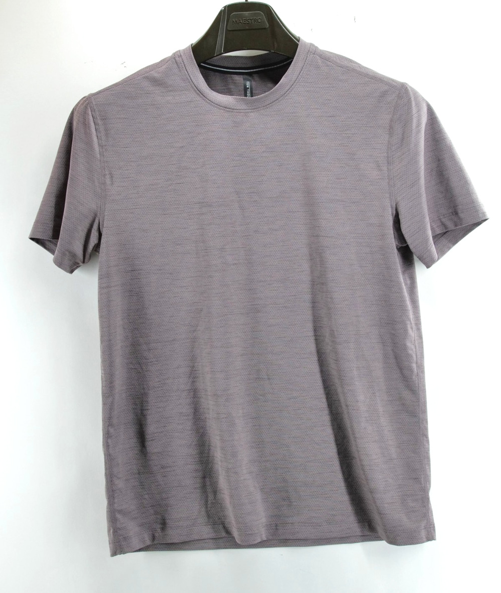 Ten Thousand Shirt Mens XS Gray Performance Training Athletic Short Sleeve